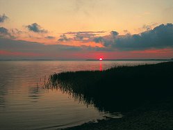 Abendstimmung am Jasmunder Bodden